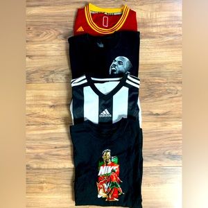 Sport Tees and Jersey. Nike Adidas Legacy